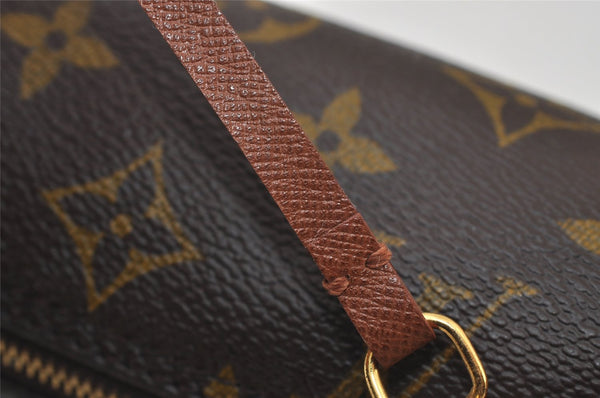 Authentic Louis Vuitton Monogram Papillon Pouch Old Model LV 0482J