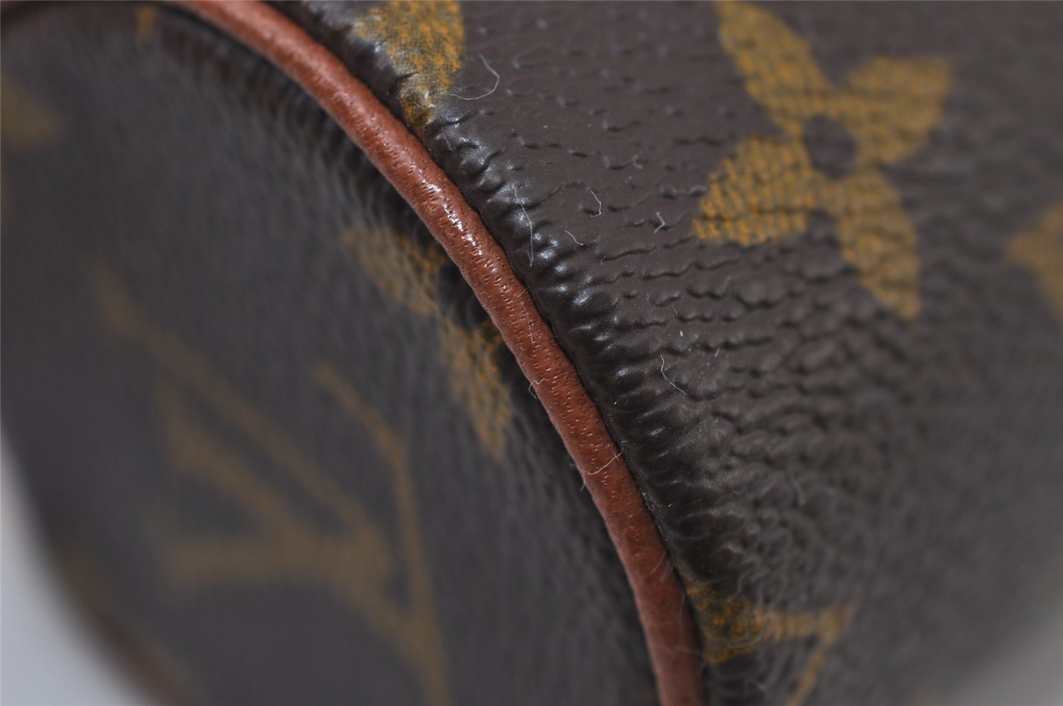 Authentic Louis Vuitton Monogram Papillon Pouch Old Model LV 0482J