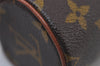 Authentic Louis Vuitton Monogram Papillon Pouch Old Model LV 0482J