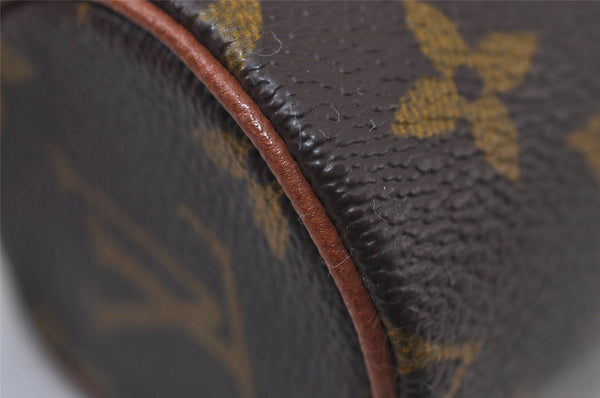 Authentic Louis Vuitton Monogram Papillon Pouch Old Model LV 0482J