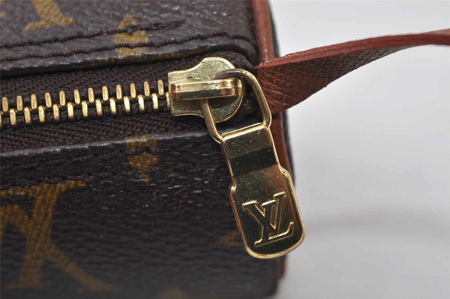 Authentic Louis Vuitton Monogram Papillon Pouch Old Model LV 0482J