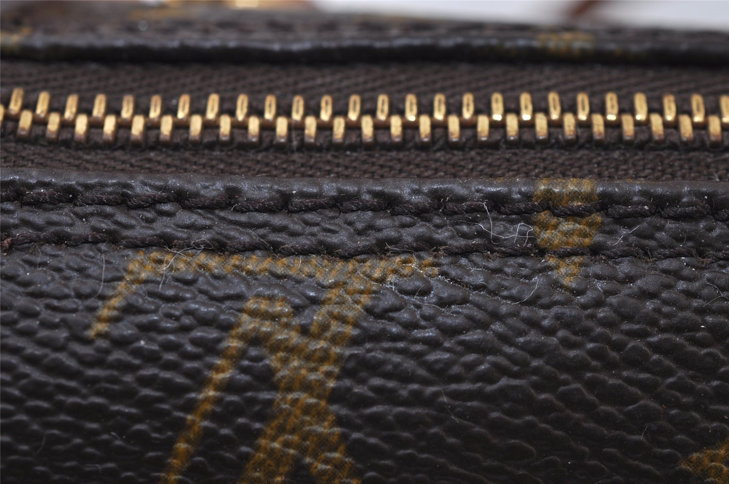 Authentic Louis Vuitton Monogram Papillon Pouch Old Model LV 0482J