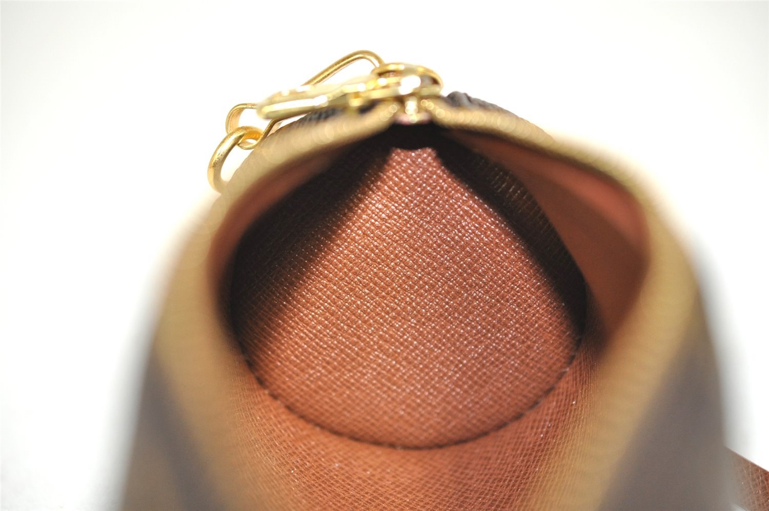 Authentic Louis Vuitton Monogram Papillon Pouch Old Model LV 0482J