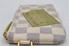 Auth Louis Vuitton Damier Azur Pochette Cles Complice Coin Purse N63085 LV 0483J