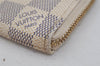 Auth Louis Vuitton Damier Azur Pochette Cles Complice Coin Purse N63085 LV 0483J