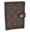 Authentic Louis Vuitton Monogram Agenda PM Notebook Cover R20005 LV 0484J
