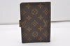 Authentic Louis Vuitton Monogram Agenda PM Notebook Cover R20005 LV 0484J
