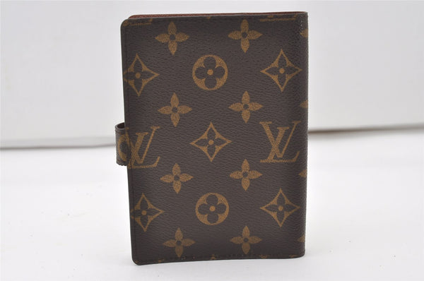 Authentic Louis Vuitton Monogram Agenda PM Notebook Cover R20005 LV 0484J