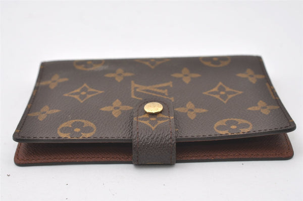 Authentic Louis Vuitton Monogram Agenda PM Notebook Cover R20005 LV 0484J