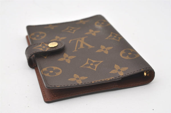 Authentic Louis Vuitton Monogram Agenda PM Notebook Cover R20005 LV 0484J
