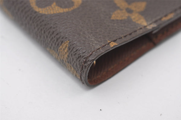 Authentic Louis Vuitton Monogram Agenda PM Notebook Cover R20005 LV 0484J