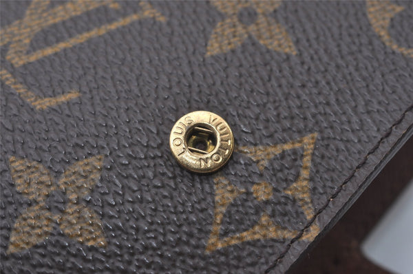 Authentic Louis Vuitton Monogram Agenda PM Notebook Cover R20005 LV 0484J