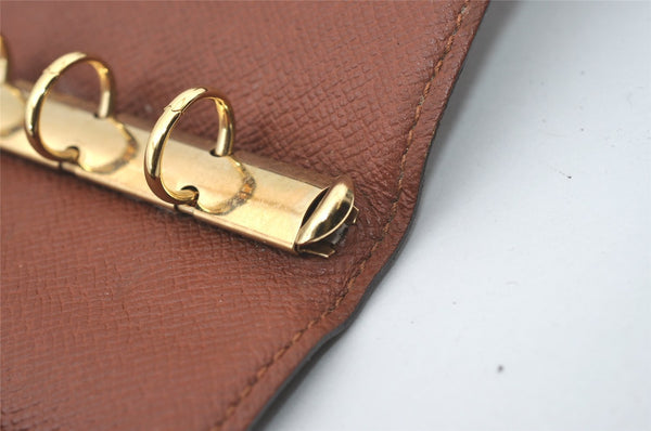 Authentic Louis Vuitton Monogram Agenda PM Notebook Cover R20005 LV 0484J