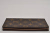 Authentic Louis Vuitton Monogram Porte Cartes Credit Yen Wallet M60825 LV 0484K