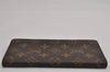 Authentic Louis Vuitton Monogram Porte Cartes Credit Yen Wallet M60825 LV 0484K