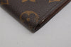 Authentic Louis Vuitton Monogram Porte Cartes Credit Yen Wallet M60825 LV 0484K