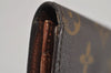 Authentic Louis Vuitton Monogram Porte Cartes Credit Yen Wallet M60825 LV 0484K