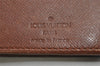 Authentic Louis Vuitton Monogram Porte Cartes Credit Yen Wallet M60825 LV 0484K