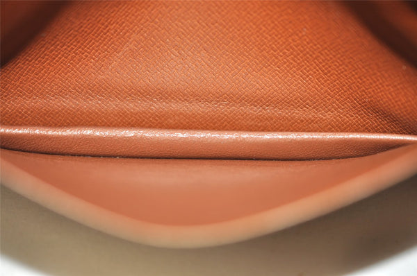 Authentic Louis Vuitton Monogram Porte Cartes Credit Yen Wallet M60825 LV 0484K