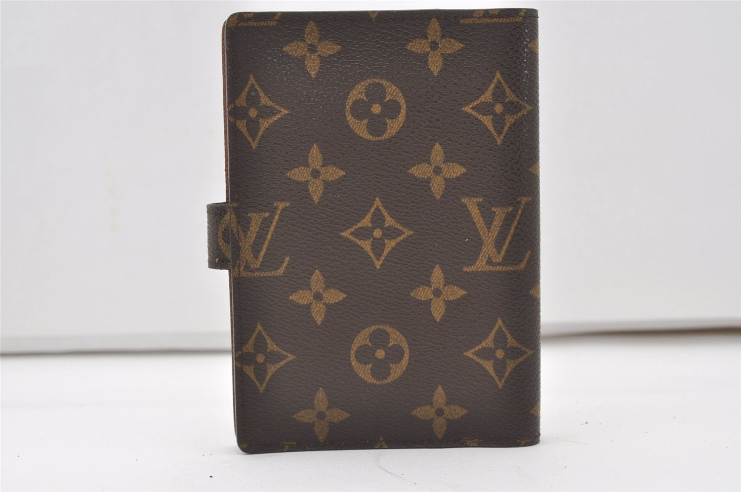 Authentic Louis Vuitton Monogram Agenda PM Notebook Cover R20005 LV 0485J