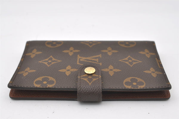 Authentic Louis Vuitton Monogram Agenda PM Notebook Cover R20005 LV 0485J