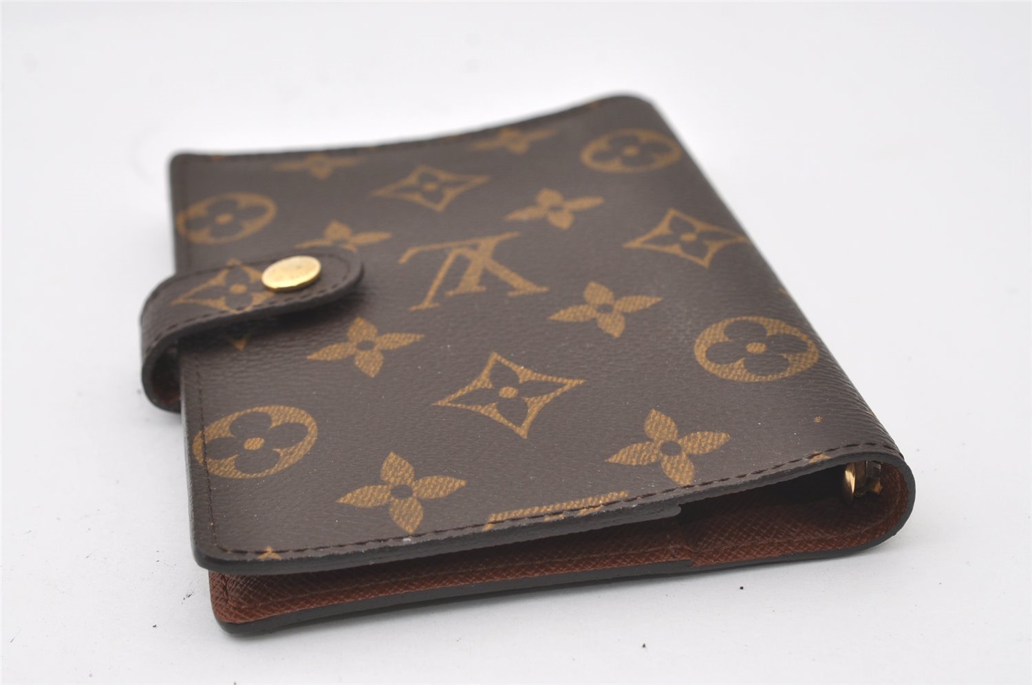 Authentic Louis Vuitton Monogram Agenda PM Notebook Cover R20005 LV 0485J