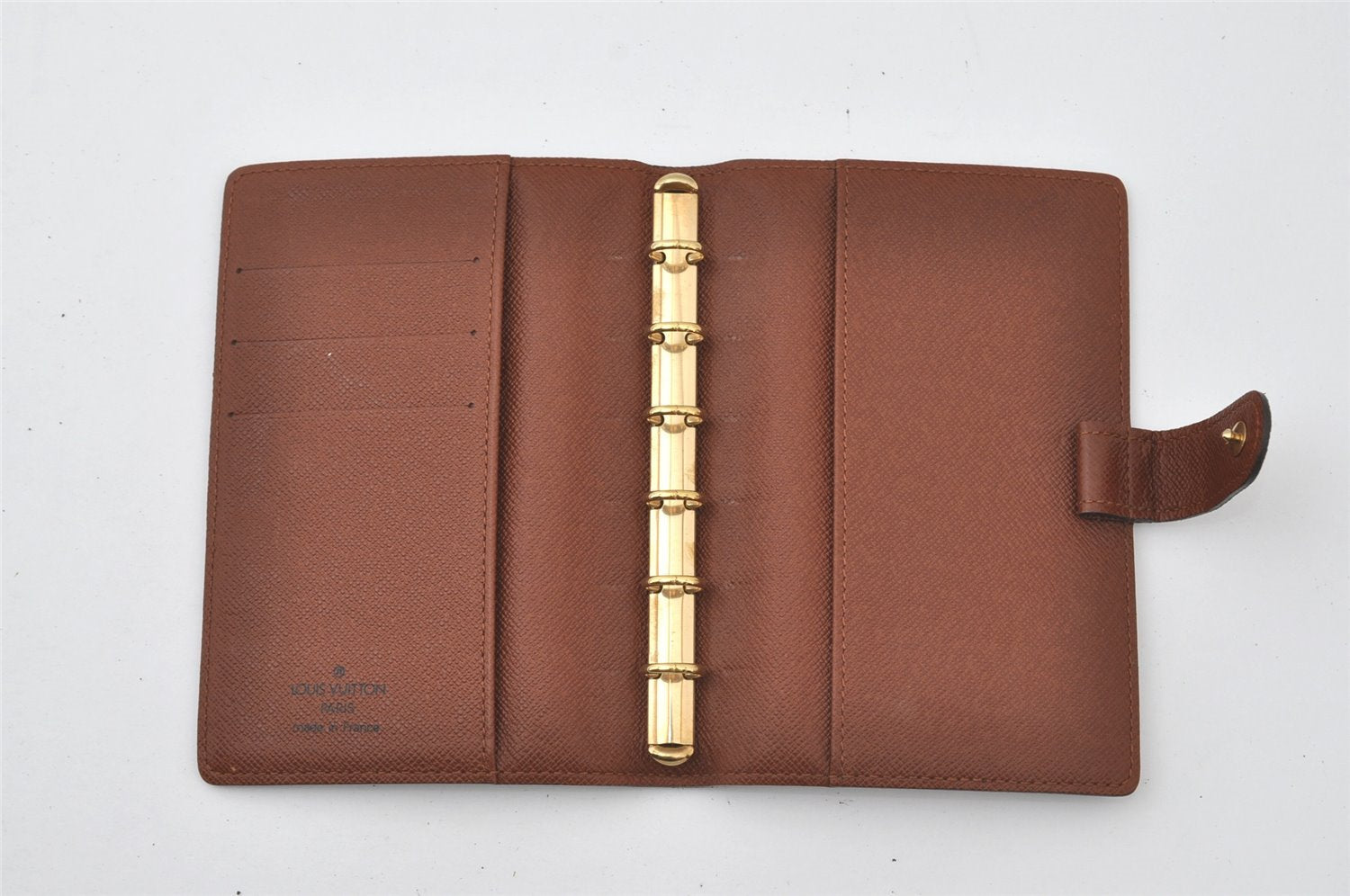 Authentic Louis Vuitton Monogram Agenda PM Notebook Cover R20005 LV 0485J