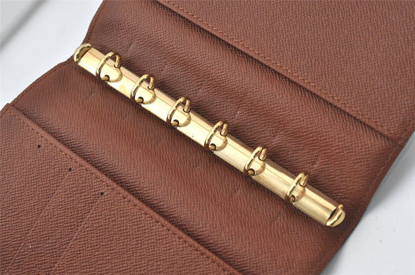 Authentic Louis Vuitton Monogram Agenda PM Notebook Cover R20005 LV 0485J