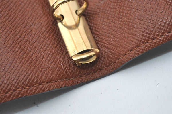 Authentic Louis Vuitton Monogram Agenda PM Notebook Cover R20005 LV 0485J