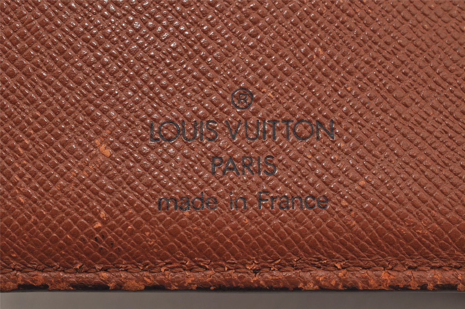 Authentic Louis Vuitton Monogram Porte Papier Zip Bifold Wallet M61207 LV 0486K