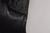 Authentic GUCCI Python Motif Leather Clutch Hand Bag Navy 228574 Box 0487J