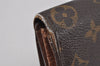 Auth Louis Vuitton Monogram Pochette Porte Monnaie Credit Wallet M61726 LV 0487K