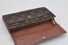 Auth Louis Vuitton Monogram Pochette Porte Monnaie Credit Wallet M61726 LV 0487K