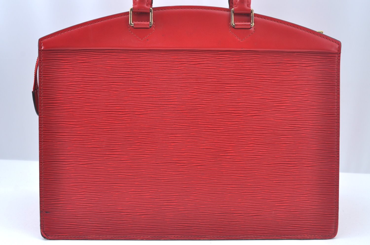 Authentic Louis Vuitton Epi Riviera Hand Bag Red M48187 LV 0489I