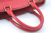 Authentic Louis Vuitton Epi Riviera Hand Bag Red M48187 LV 0489I