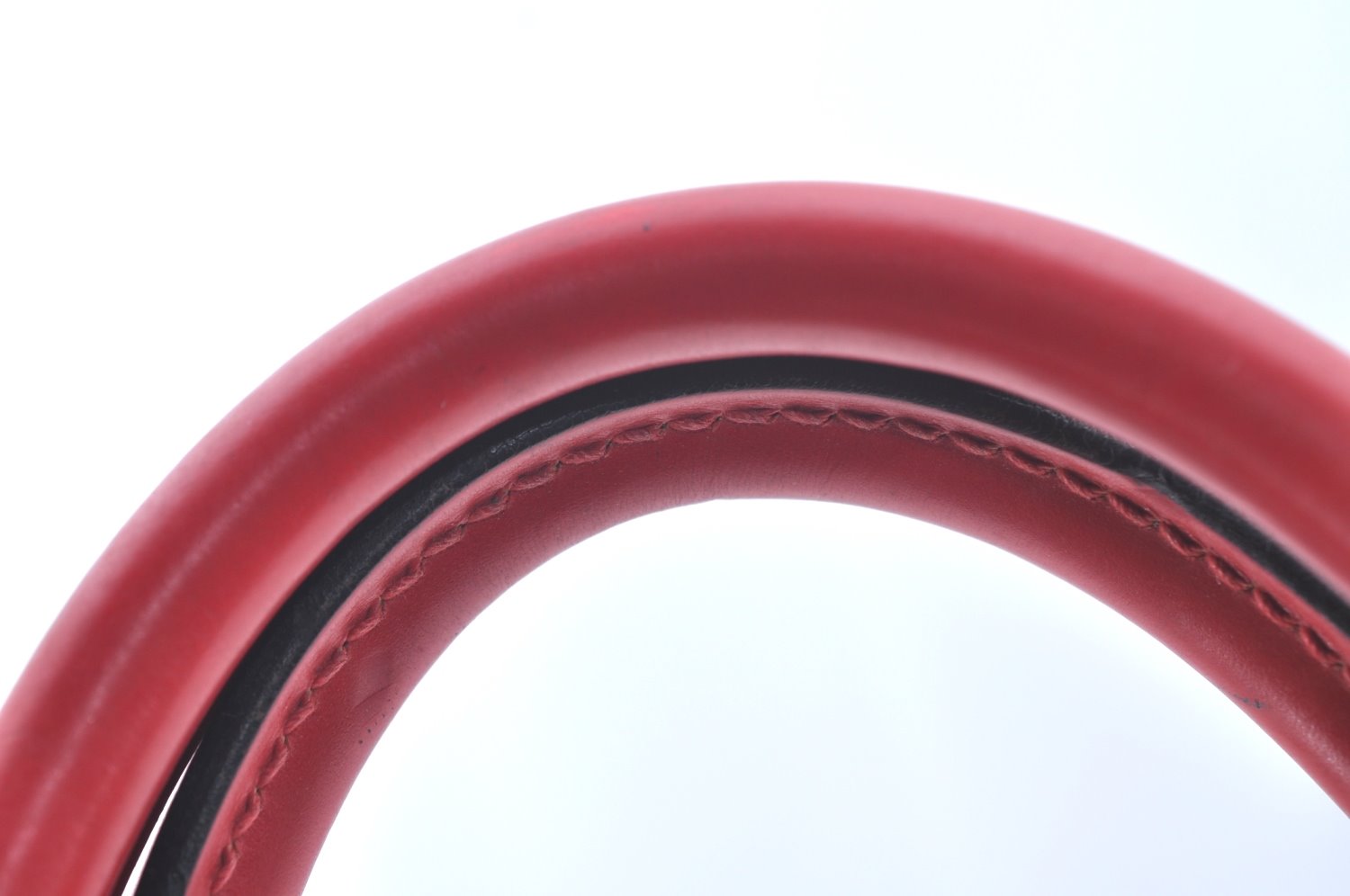 Authentic Louis Vuitton Epi Riviera Hand Bag Red M48187 LV 0489I