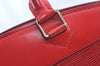 Authentic Louis Vuitton Epi Riviera Hand Bag Red M48187 LV 0489I