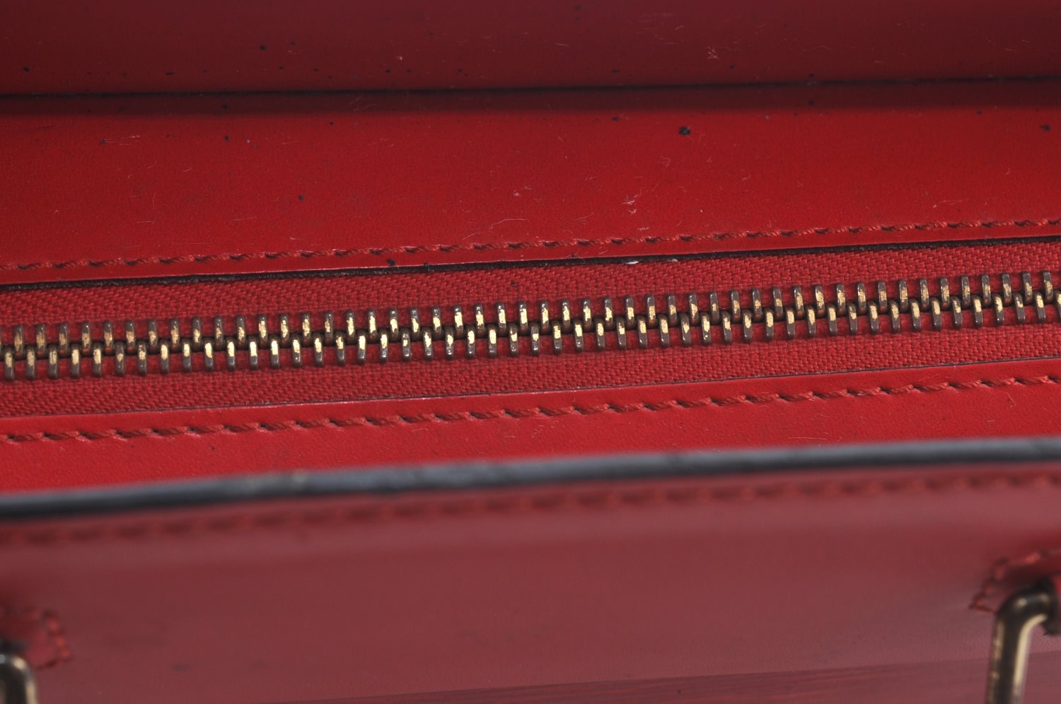 Authentic Louis Vuitton Epi Riviera Hand Bag Red M48187 LV 0489I