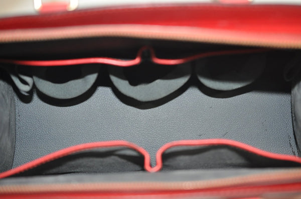 Authentic Louis Vuitton Epi Riviera Hand Bag Red M48187 LV 0489I