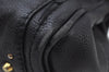 Authentic Chloe Paddington Vintage Leather Shoulder Hand Bag Black 0489J
