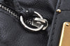 Authentic Chloe Paddington Vintage Leather Shoulder Hand Bag Black 0489J