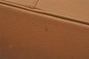 Authentic Burberrys Vintage Leather Hand Bag Brown 0490J