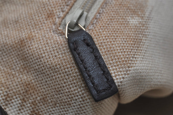 Authentic GUCCI Sukey Shoulder Tote Bag GG Canvas Leather 211944 Brown 0490K