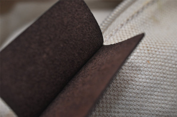 Authentic GUCCI Sukey Shoulder Tote Bag GG Canvas Leather 211944 Brown 0490K