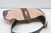 Auth GUCCI Sherry Line Jackie Shoulder Bag Canvas Leather 0013306 Beige 0491J