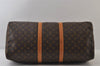 Authentic Louis Vuitton Monogram Keepall 55 Travel Boston Bag M41424 LV 0492J