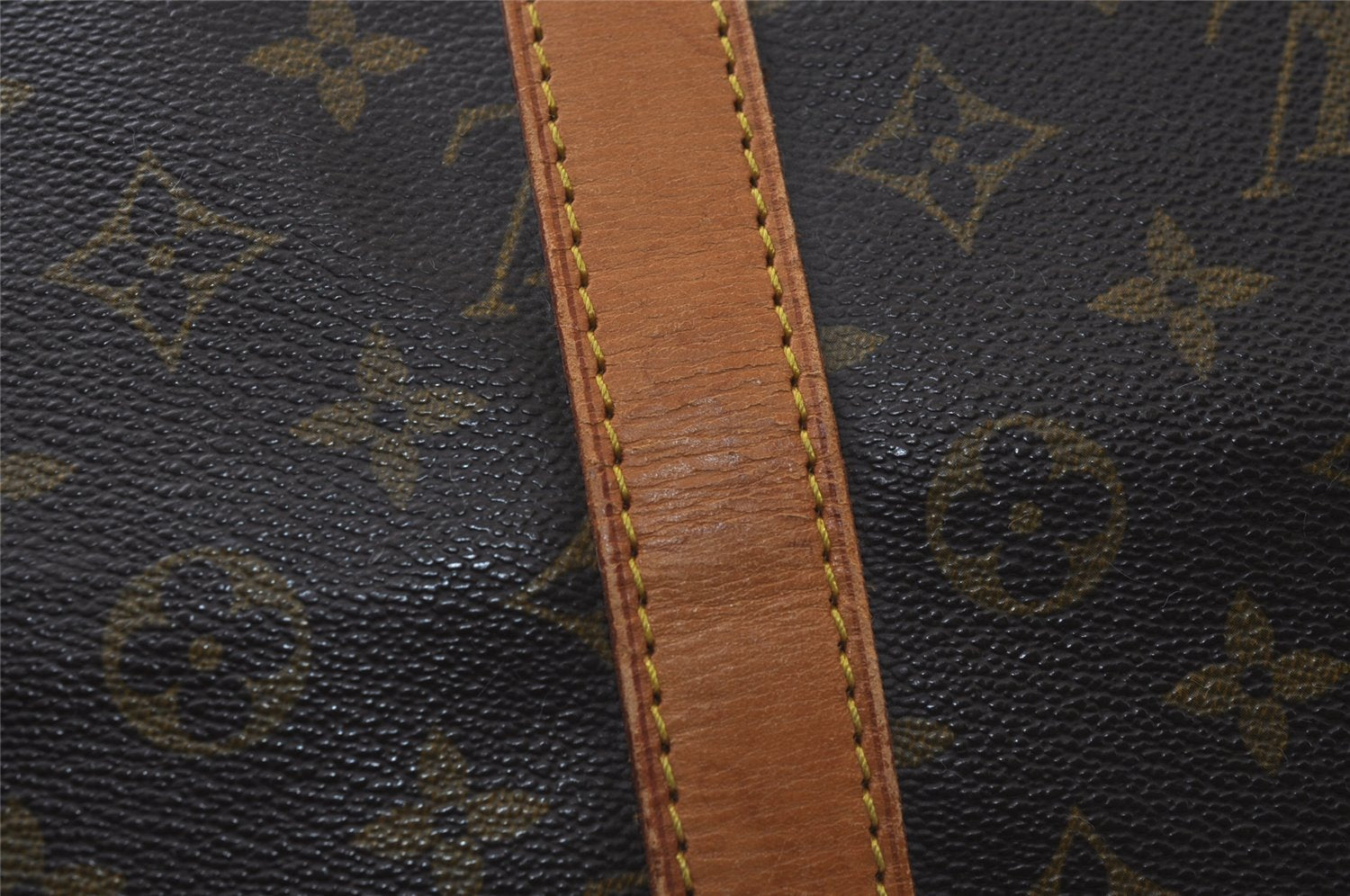 Authentic Louis Vuitton Monogram Keepall 55 Travel Boston Bag M41424 LV 0492J