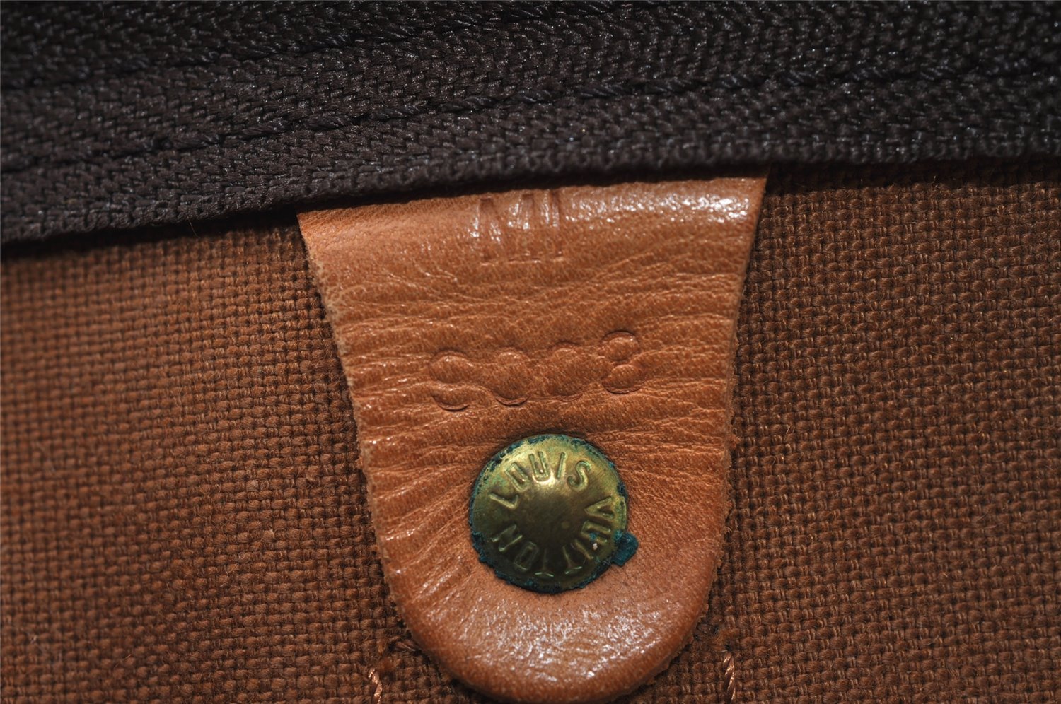 Authentic Louis Vuitton Monogram Keepall 55 Travel Boston Bag M41424 LV 0492J