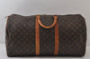 Authentic Louis Vuitton Monogram Keepall 55 Travel Boston Bag M41424 LV 0493J
