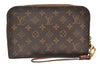 Authentic Louis Vuitton Monogram Orsay Clutch Hand Bag Purse M51790 LV 0493K